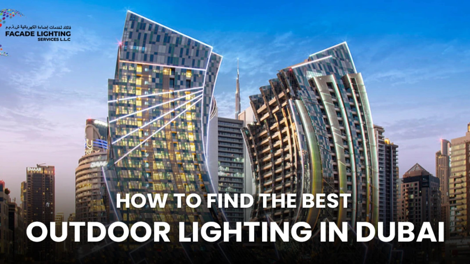 outdoor lightings dubai