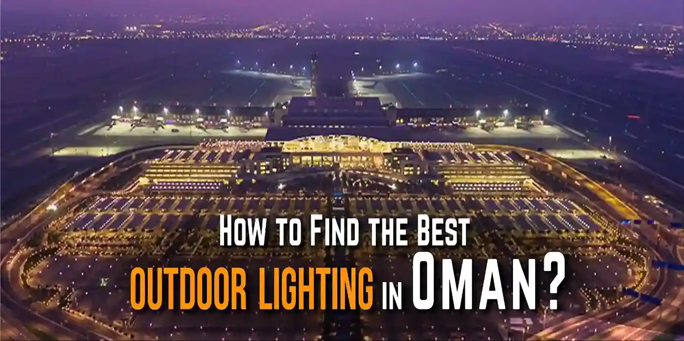 outdoor lighting oman
