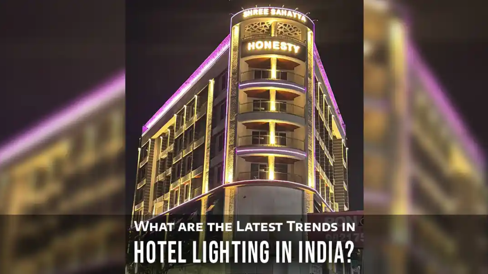 hotel lighting india