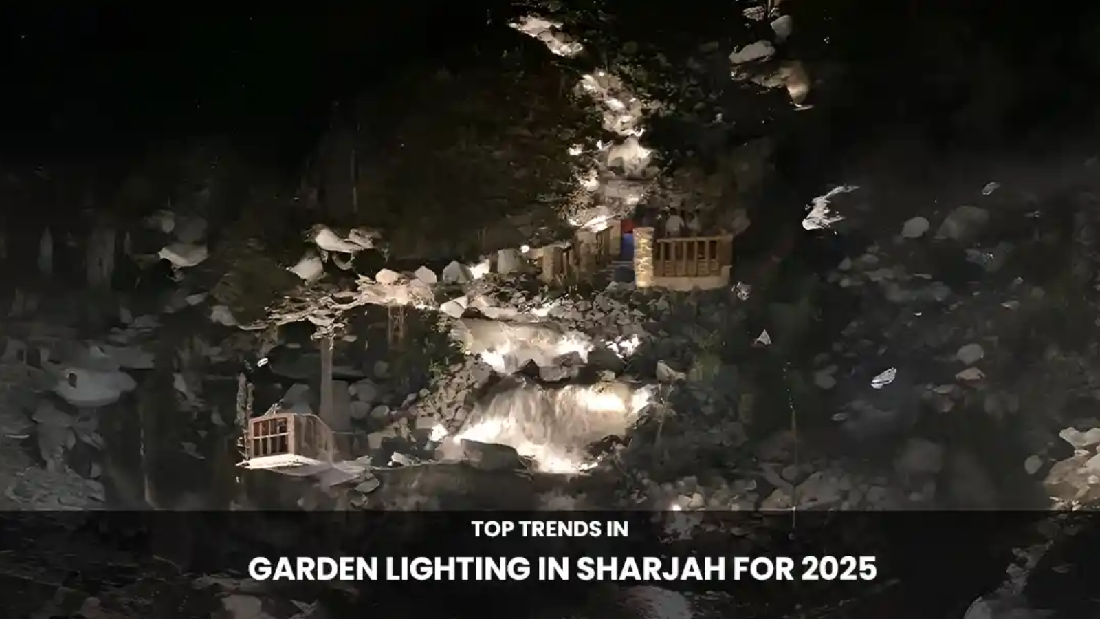 garden lighting sharjah
