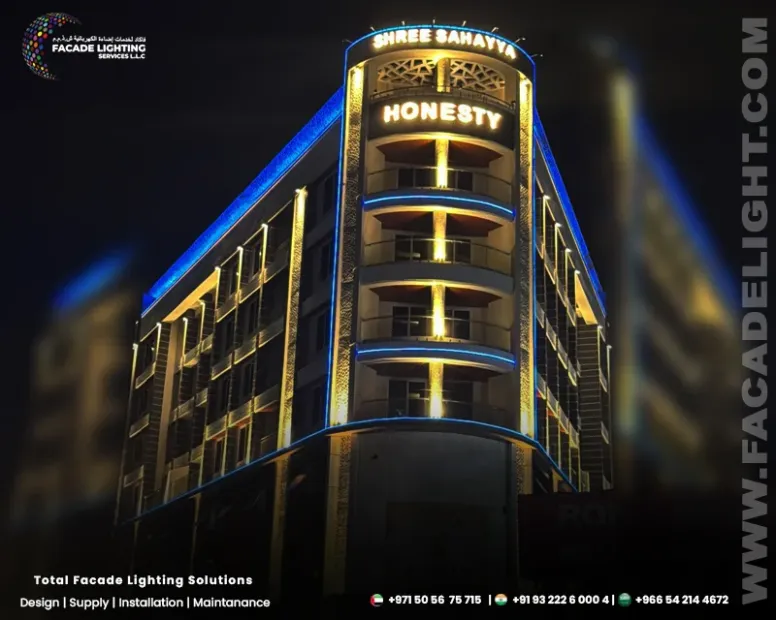 facade lighting india ssg honesty