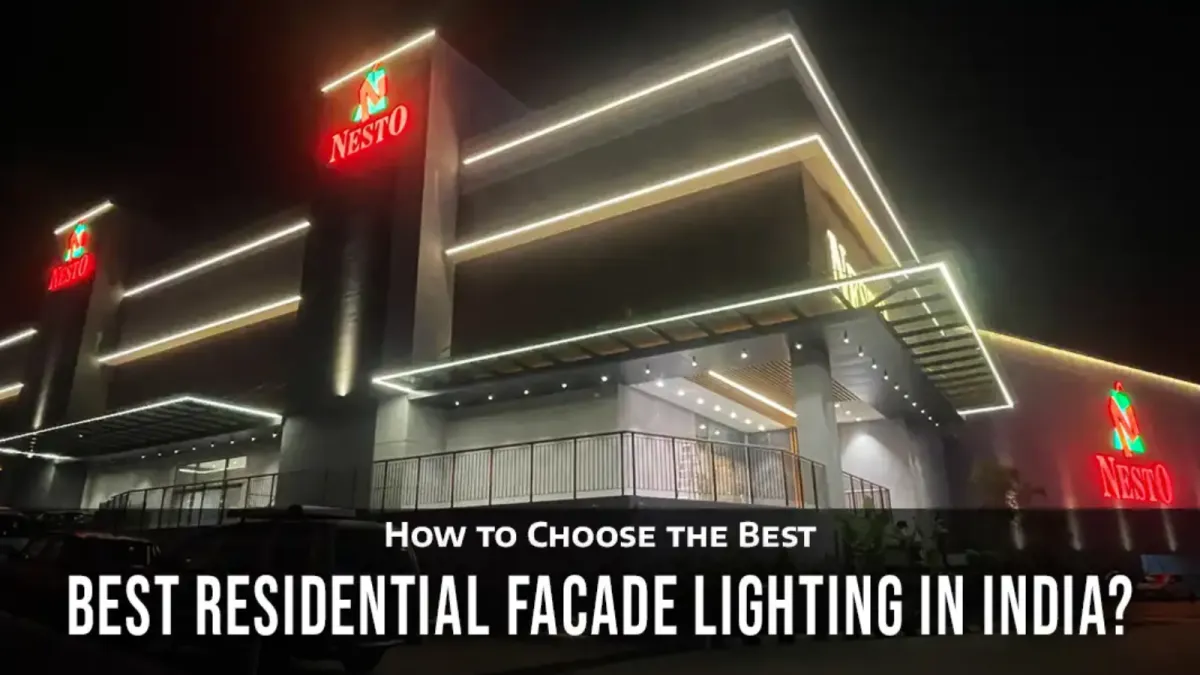 residential facade lightings india