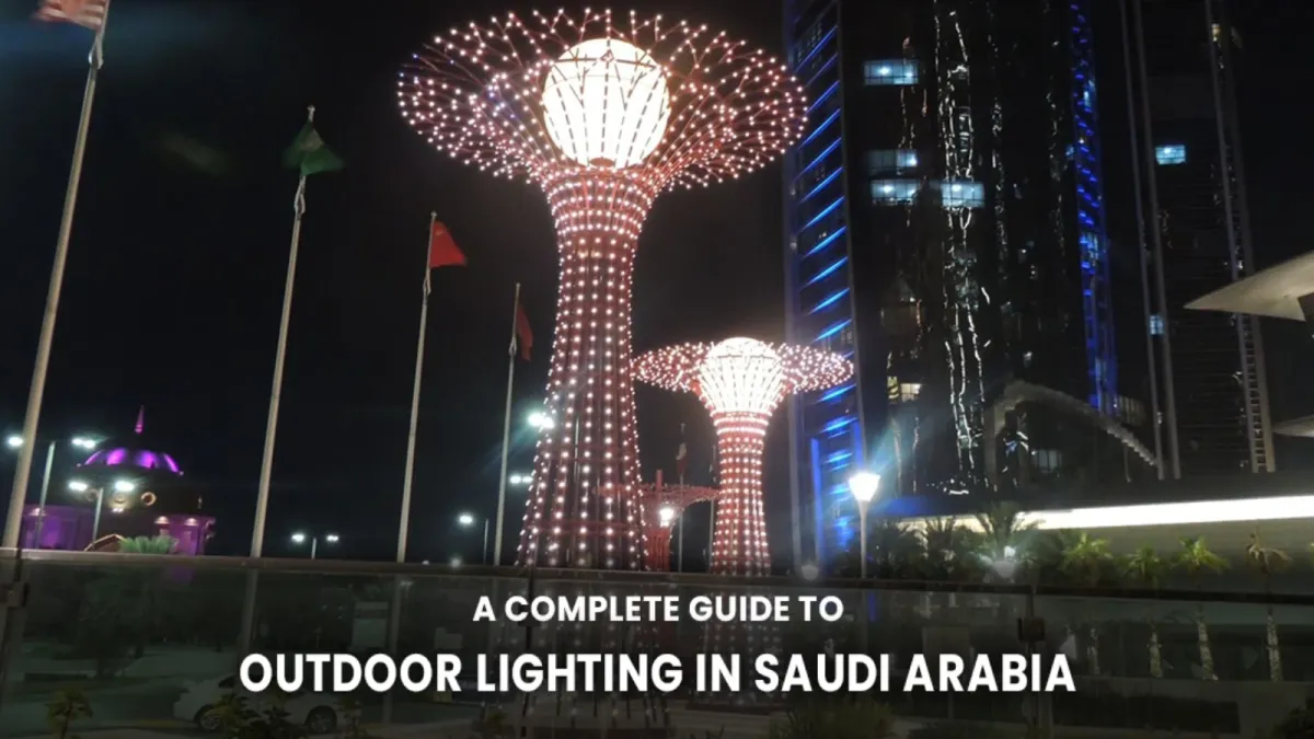 outdoor lighting saudi arabia