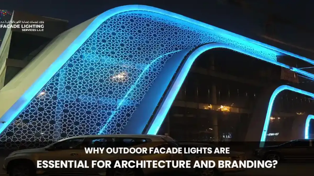 outdoor facade lights